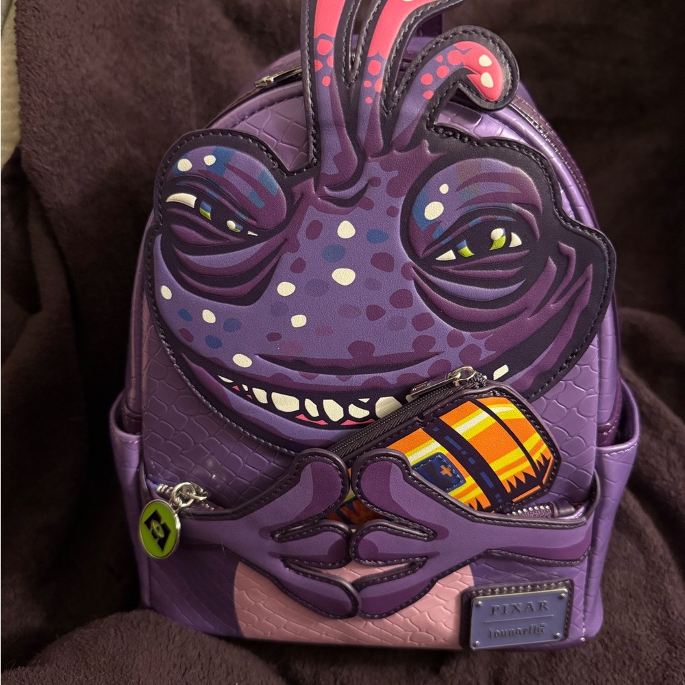Loungefly Pixar Purple Character Backpack